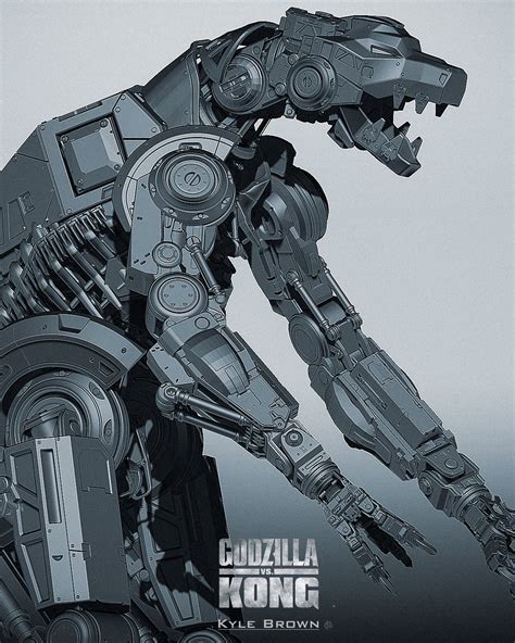 Kaiju News Outlet On Twitter Early Mechagodzilla 3d Sketch Concept