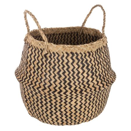 Panier De Rangement Seagrass 31x31cm Naturel