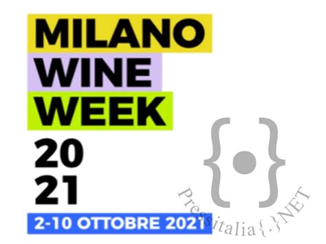 Milano Wine Week Press Italia