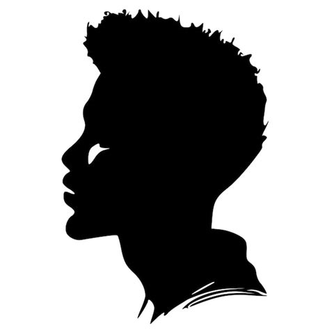 Premium Vector | Black Man Silhouette