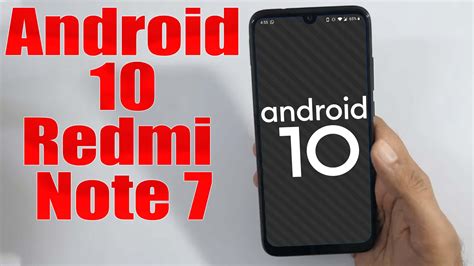 Install Android 10 Xiaomi Redmi Note 7 Pixel Experience ROM How To