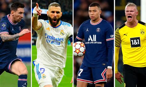 Messi Benzema Mbappé y Haaland en el Equipo Ideal de la IFFHS