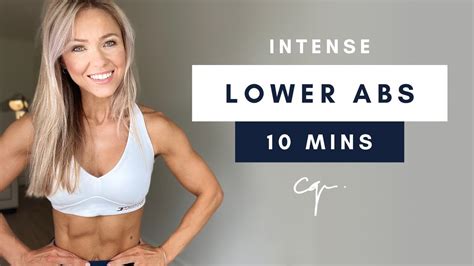 Min Intense Lower Abs Workout At Home No Equipment Caroline Girvan