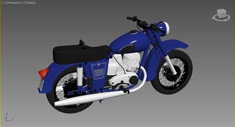 Moto Planeta Ij 2 3d Model Cgtrader