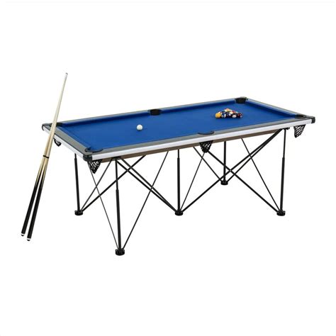 Foldable Pool Tables Ft Ft Ft Compact Affordable