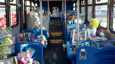 Reinhart Stuffed An Ann Arbor Transportation Authority Bus For Toys For