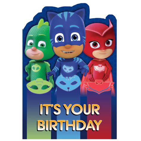 Pj Masks Happy Birthday