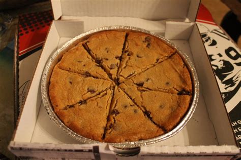 Food Review Papa Johns Mega Chocolate Chip Cookie Geek Alabama