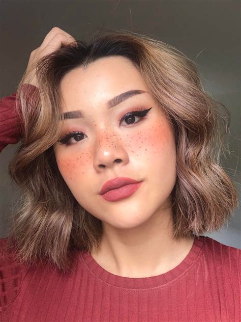 First Time Trying Faux Freckles Makeupaddiction