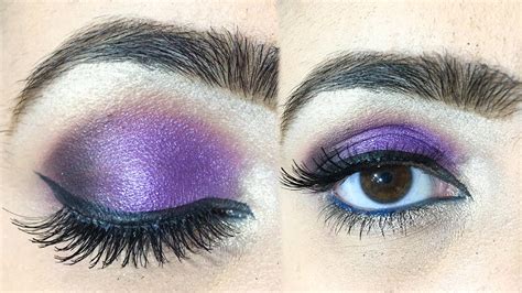 Blue Purple Party Eye Makeup Tutorials Easy Purple Makeup Tutorial