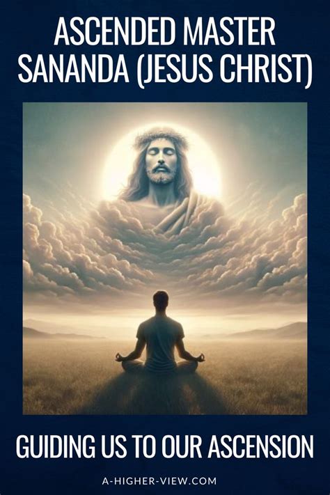 Master Sananda Jesus Christ Guiding Us To Our Ascension In 2024