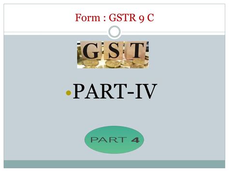 Ppt Gst Audit Gstr 9c Powerpoint Presentation Free Download Id