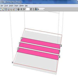 Two dimensional view of coplanar waveguide | Download Scientific Diagram