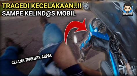 Sunmori Crash Nyrudug Bus Parkir Crash Motor Kelindes Mobil Hampir