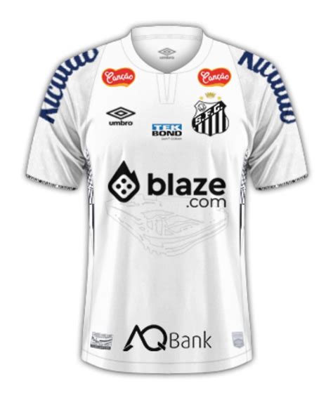 maillot domicile santos fc