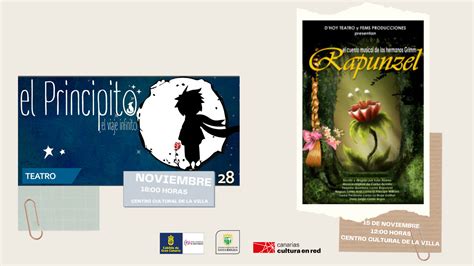 El Principito Y Rapunzel Aterrizan En El Centro Cultural De La Villa