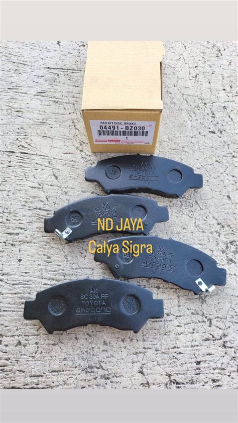 Kampas Rem Depan Calya Sigra Akebono Brake Pad Calya Sigra 04491 Bz030