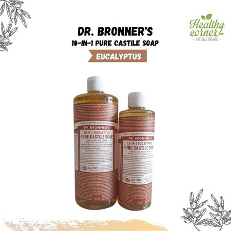 Dr Bronner Organic Pure Liquid Castile Soap Eucalyptus 473 Ml Jual