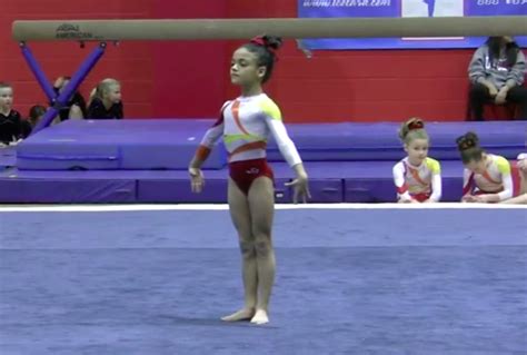 This Adorable Video of Baby Laurie Hernandez Doing Her Floor Routine is ...