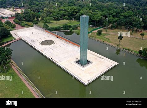 Dhaka, Bangladesh - September 09, 2020: A view of the Independence ...