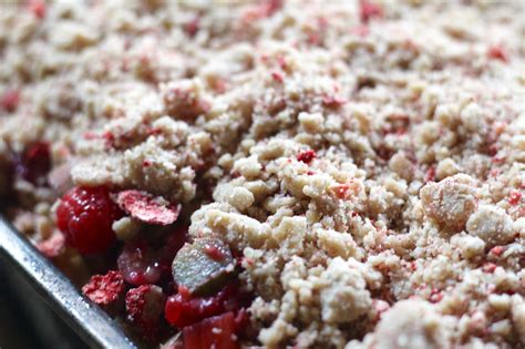 Rhubarb Raspberry Streusel Cake Diary Of A Mad Hausfrau