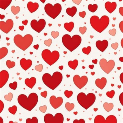 Premium Photo Red Heart Shapes On White Background