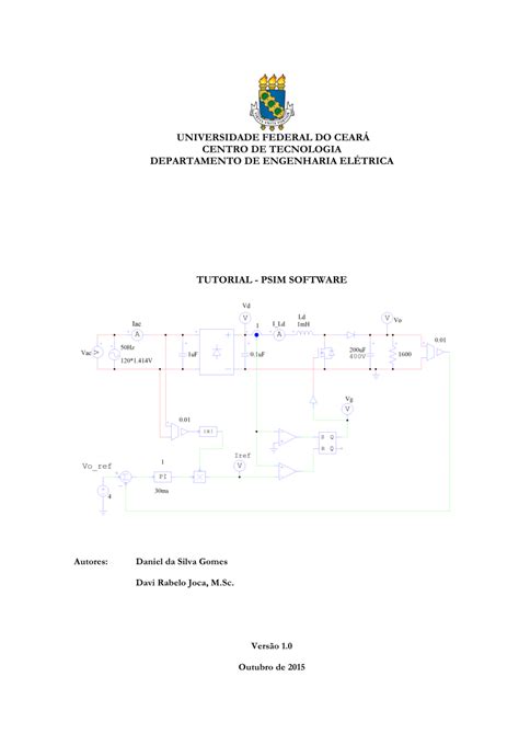 Pdf Tutorial Psim Software