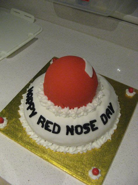 Red Nose Day Surprise Cake Red Nose Day Cakes Red Nose Day Surprise Cake