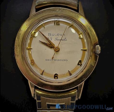 Vintage Bulova Men S Self Winding 23 Jewels Watch Shopgoodwill