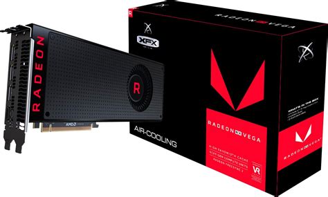 Best Buy XFX AMD Radeon RX Vega 56 8GB HBM2 PCI Express 3 0 Graphics