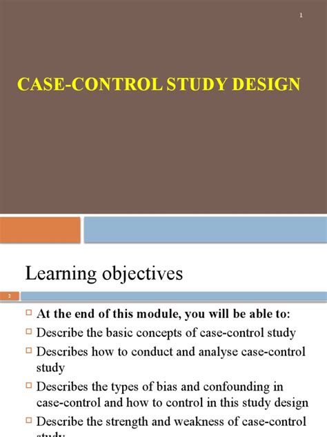 case control study design  cohort study odds ratio