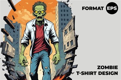 Zombie Graphic By C Gudzik · Creative Fabrica