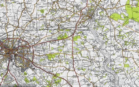 Old Maps of Martlesham Heath, Suffolk - Francis Frith