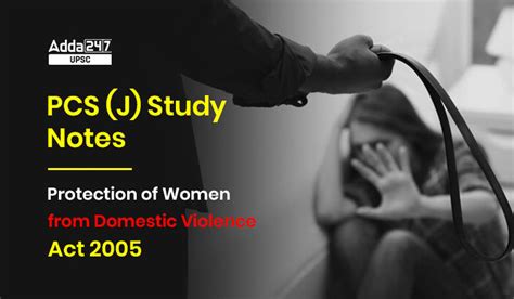 Domestic Violence Act 2005 Protection Law For Women