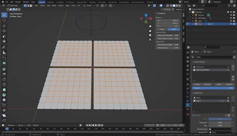 Animation How To Animate A Weight Painting Change Blender Stack