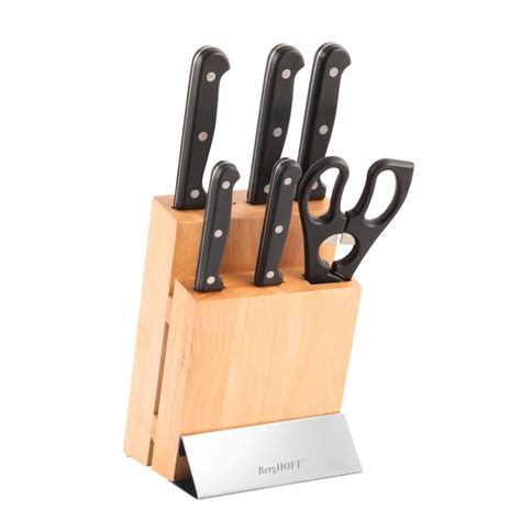 Berghoff Essentials 7 Piece Stainless Steel Triple Riveted Knife Set