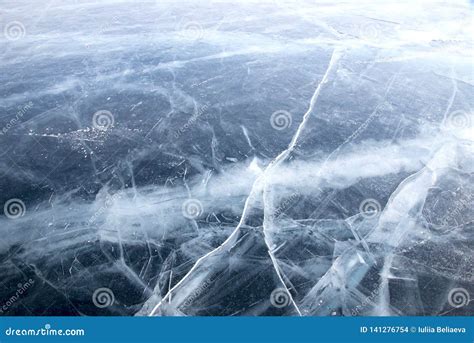 Baikal Ice. Cracks in the Ice of Baikal Stock Photo - Image of frost ...