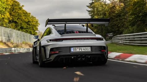 Video Porsche Gt Rs Laps The N Rburgring Drive