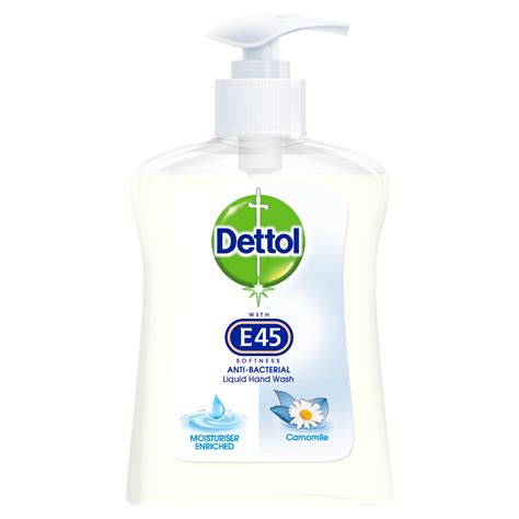 Hand Wash With E45 Softness Liquid Hand Soap Dettol