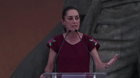 El Respeto Al Derecho Ajeno Es La Paz Claudia Sheinbaum Revira A