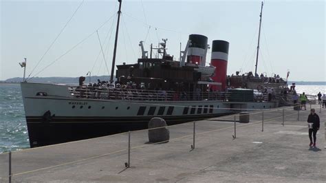 Paddle Steamer Waverley At Porthcawl June Th Youtube