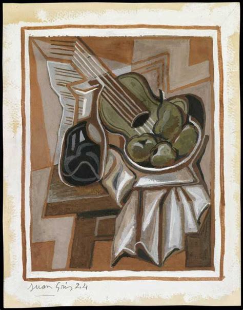 Still Life With Guitar Juan Gris Tate