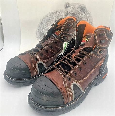 Thorogood Genflex Brown Hiker Work Boots Lace Toe