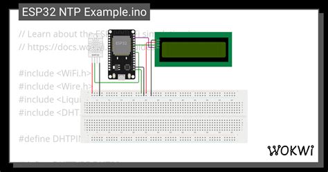 Esp Ntp Example Ino Copy Wokwi Esp Stm Arduino Simulator