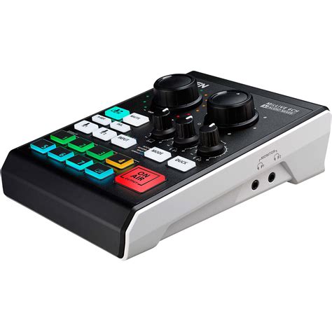 ATEN UC8000 MicLIVE Podcast AI Audio Mixer UC8000 B&H Photo Video