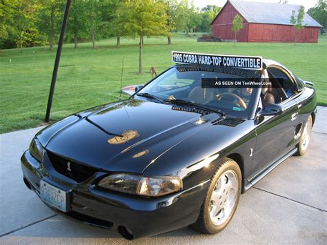 1995 Mustang Svt Cobra Convertible W / Removable Hardtop