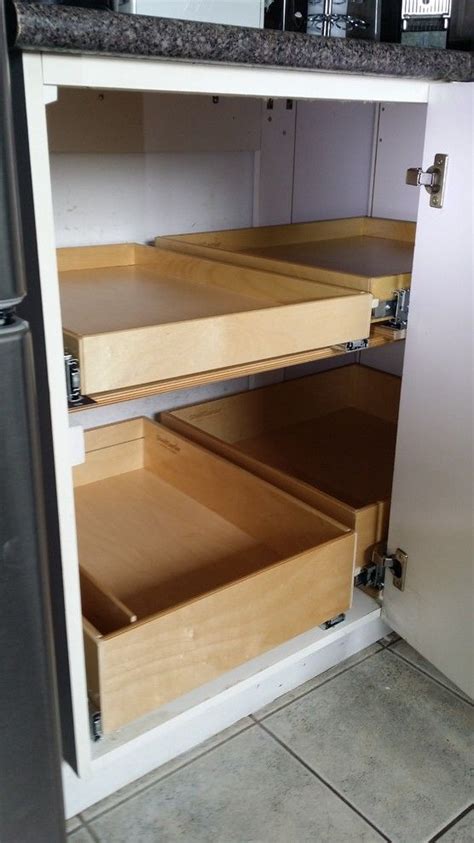 Blind Corner Cabinet Solution Kitchen Drawer Organizers Toronto