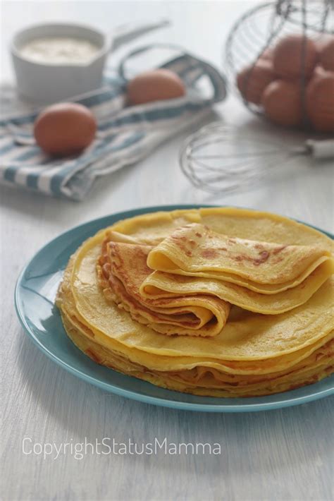 Ricetta Base Crepes O Crespelle Perfette Per Ogni Preparazione