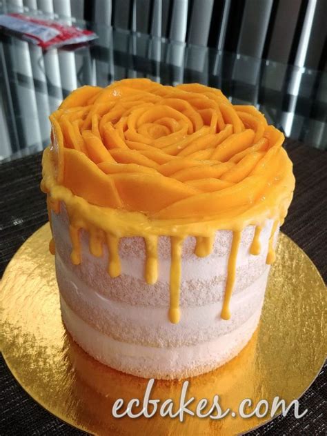 Semi Naked Drip Cake With Fresh Fruits And Whipped Cream Drip Cakes Sweet