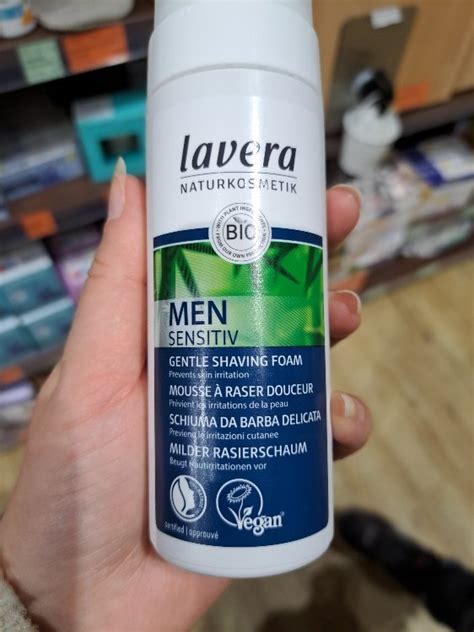 Lavera Men sensitiv Mousse à raser Douceur bambou bio aloe vera bio